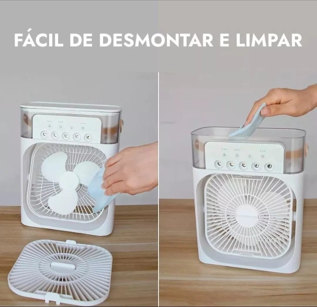 Ventilador Humidificador Aire 2 En 1